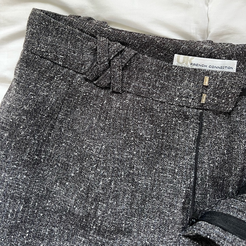 french connection tweed shorts